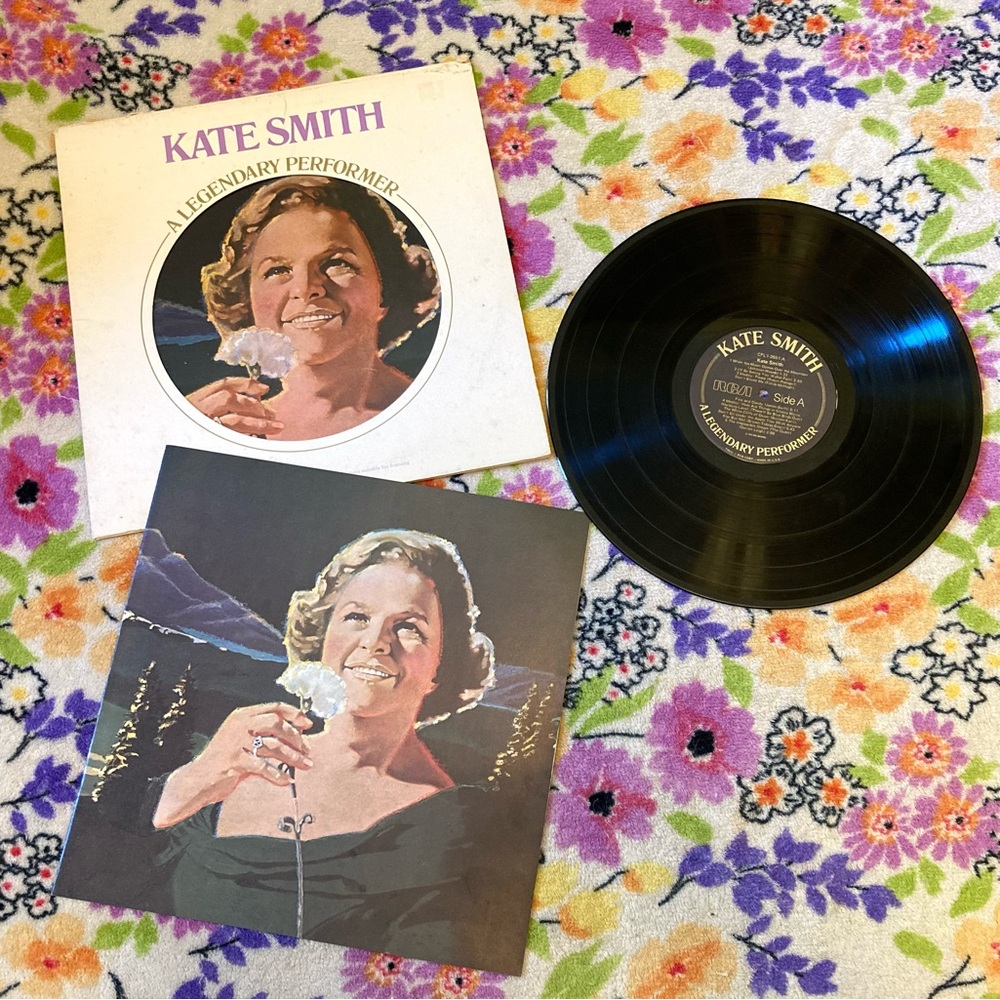 Vintage RCA 1978 Pressing Kate Smith A Legendary Performer Vinyl Record